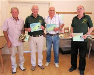 Winners of the August certificates as chosen by club members
